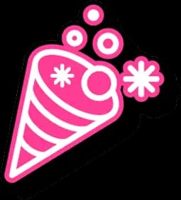 Party popper icon