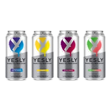 Yesly Enhanced Still Water Beverage product packaging