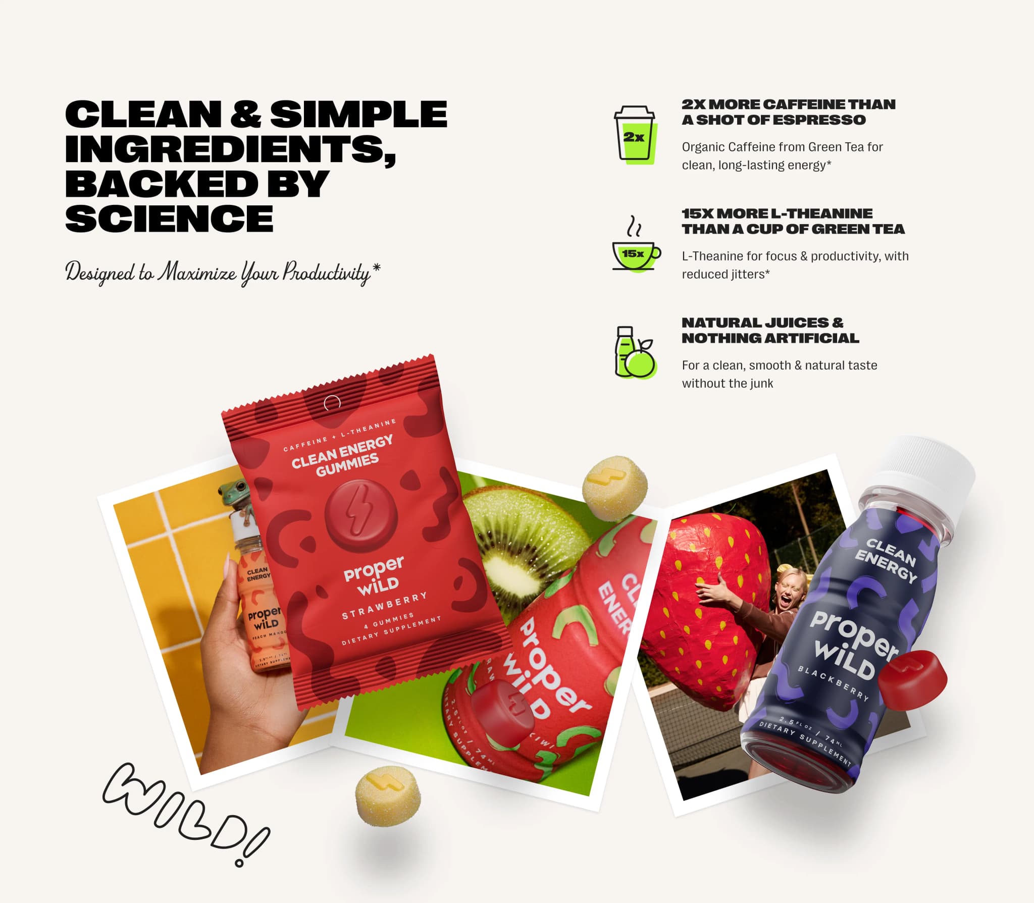 Proper Wild ingredients